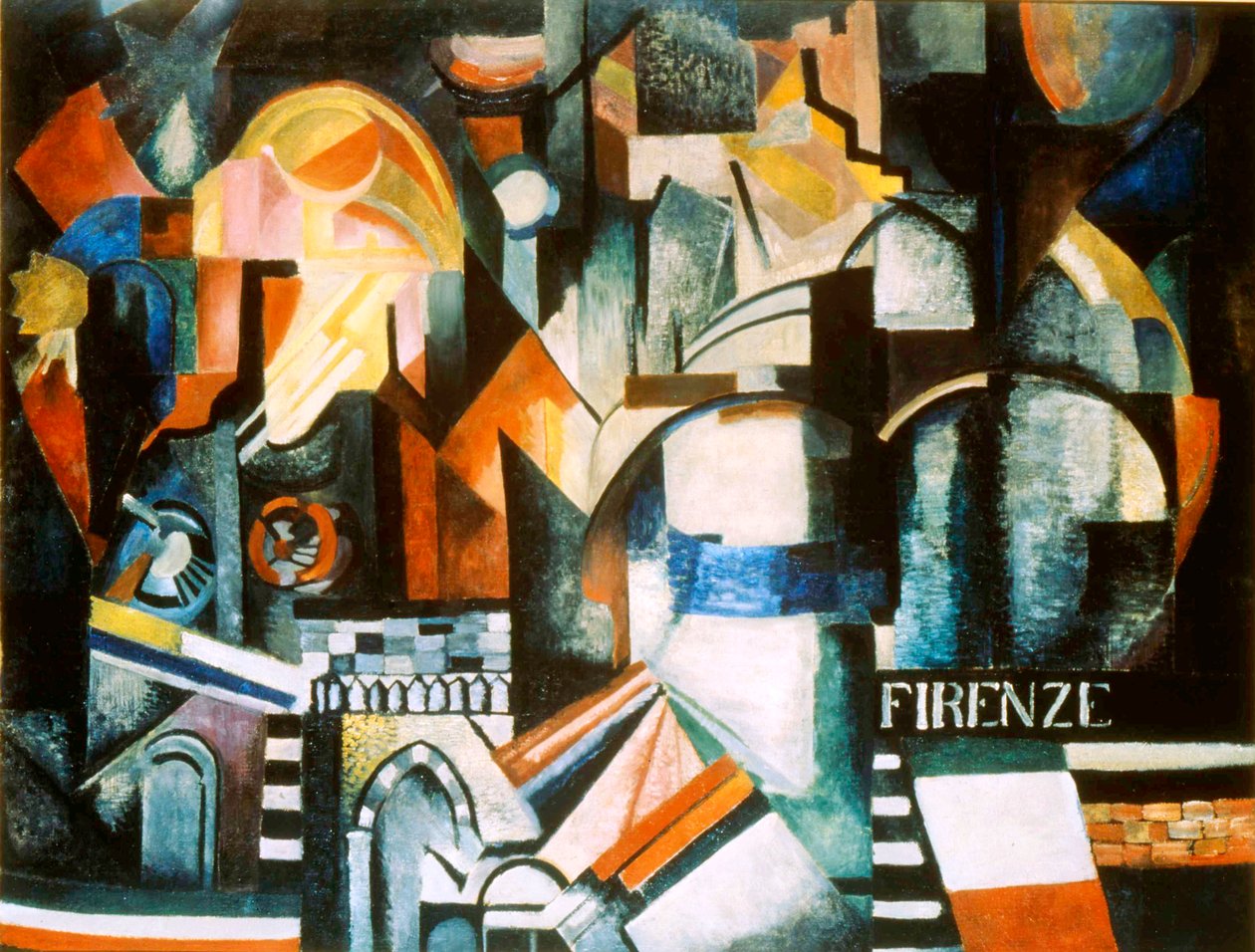 „Florencja”, 1914. autorstwa Alexandra Alexandrowna Exter