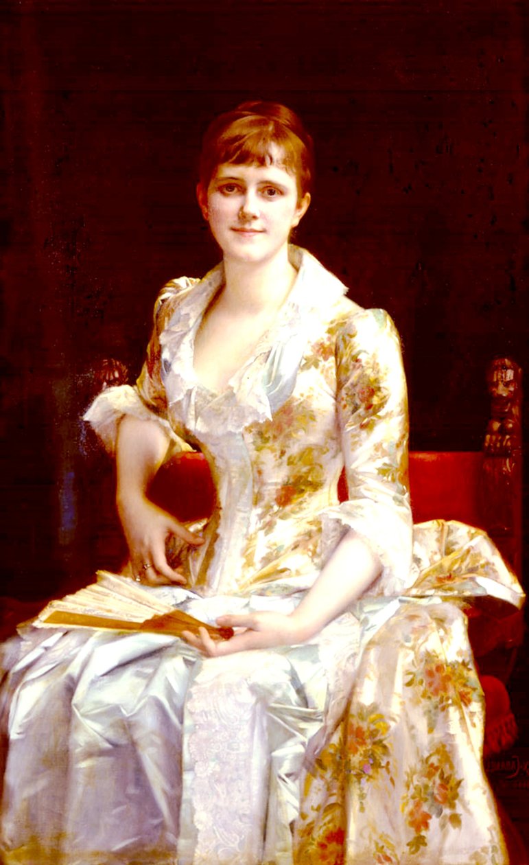 Młoda dama autorstwa Alexandre Cabanel