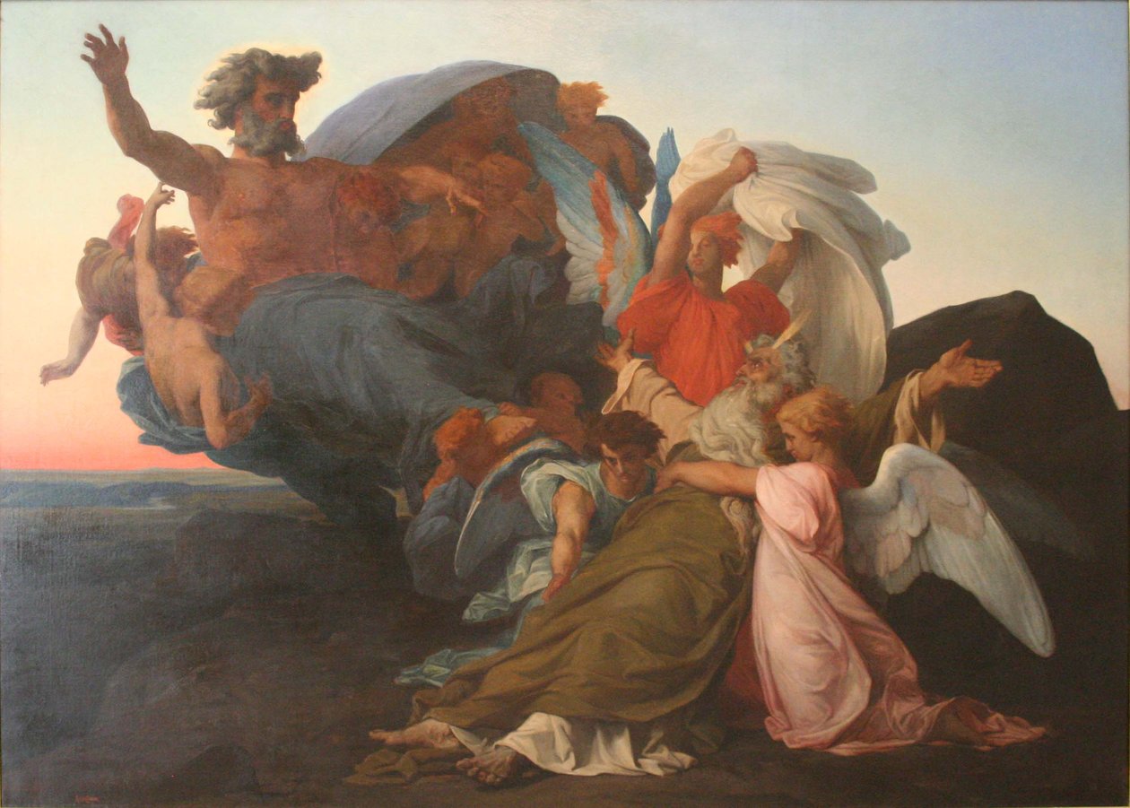 Śmierć Mojżesza autorstwa Alexandre Cabanel