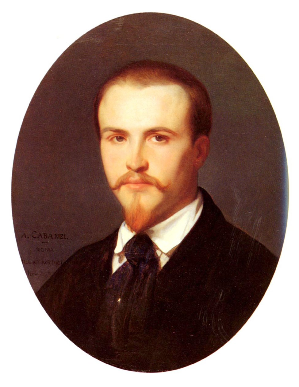 Autoportret, 1847 autorstwa Alexandre Cabanel