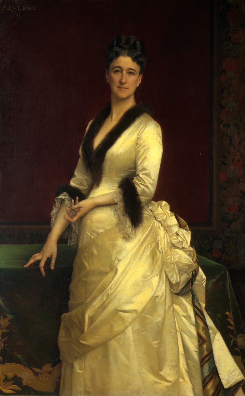 Catharine Lorillard Wolfe 1828-1887, 1876. autorstwa Alexandre Cabanel