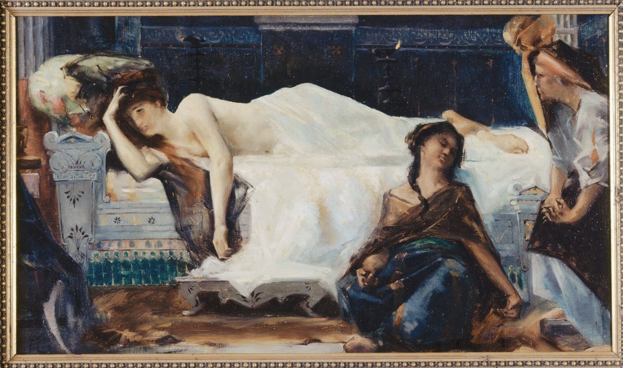 Phaedra, w 1880 roku (olej) autorstwa Alexandre Cabanel