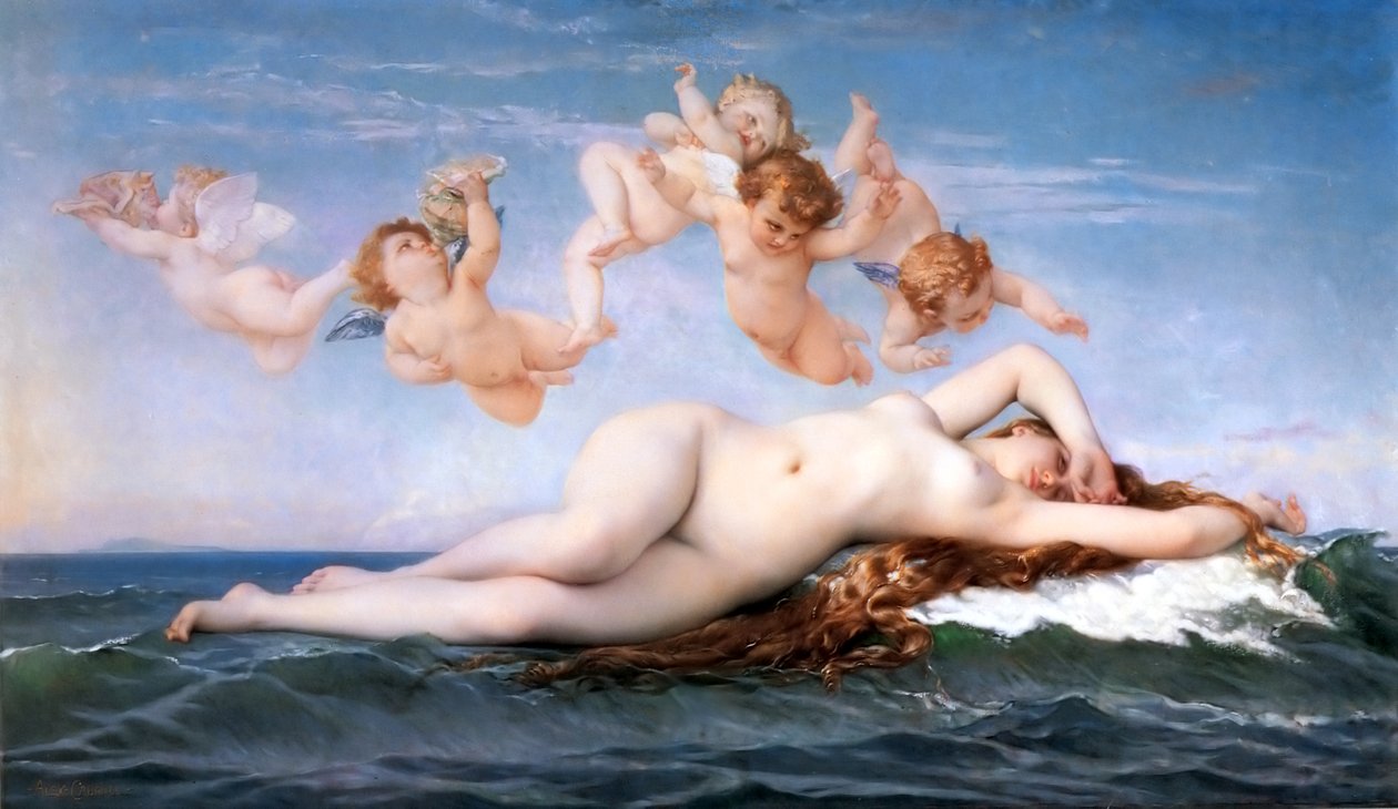 Narodziny Wenus autorstwa Alexandre Cabanel