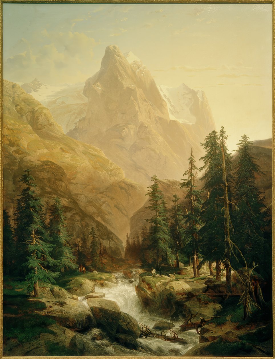 Alexandre Calame, Wetterhorn autorstwa Alexandre Calame