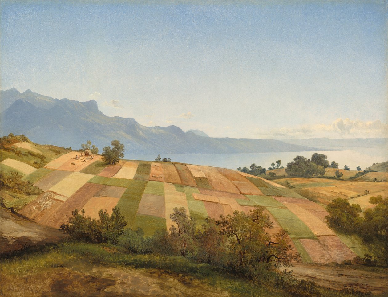 Krajobraz szwajcarski, ok. 1830. autorstwa Alexandre Calame