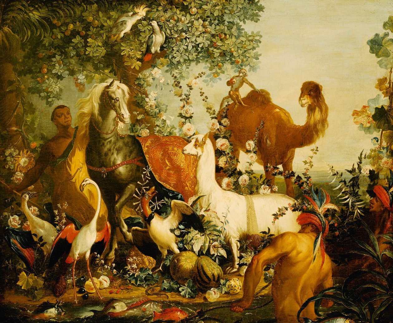 Alegoria Azji, autorstwa Alexandre Francois Desportes