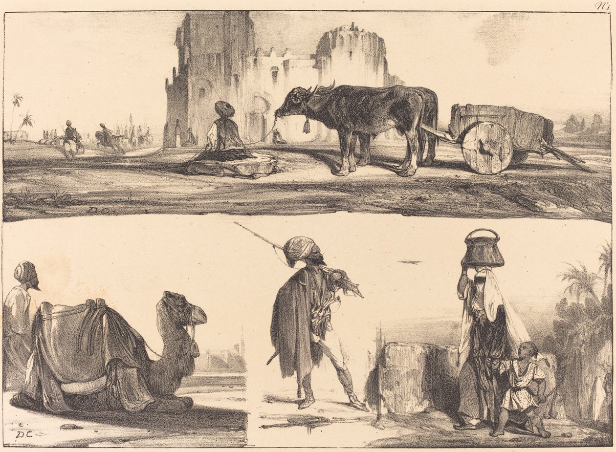 Winiety orientalne autorstwa Alexandre Gabriel Decamps