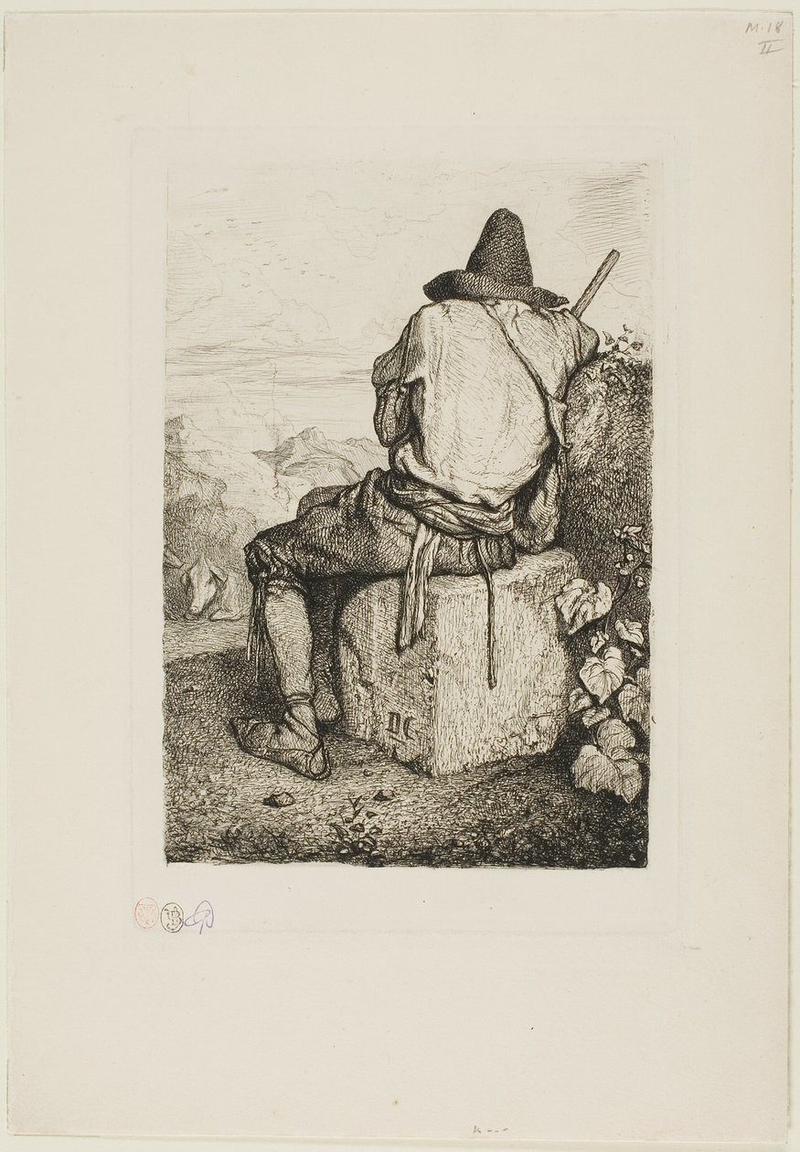 Świniopas autorstwa Alexandre Gabriel Decamps