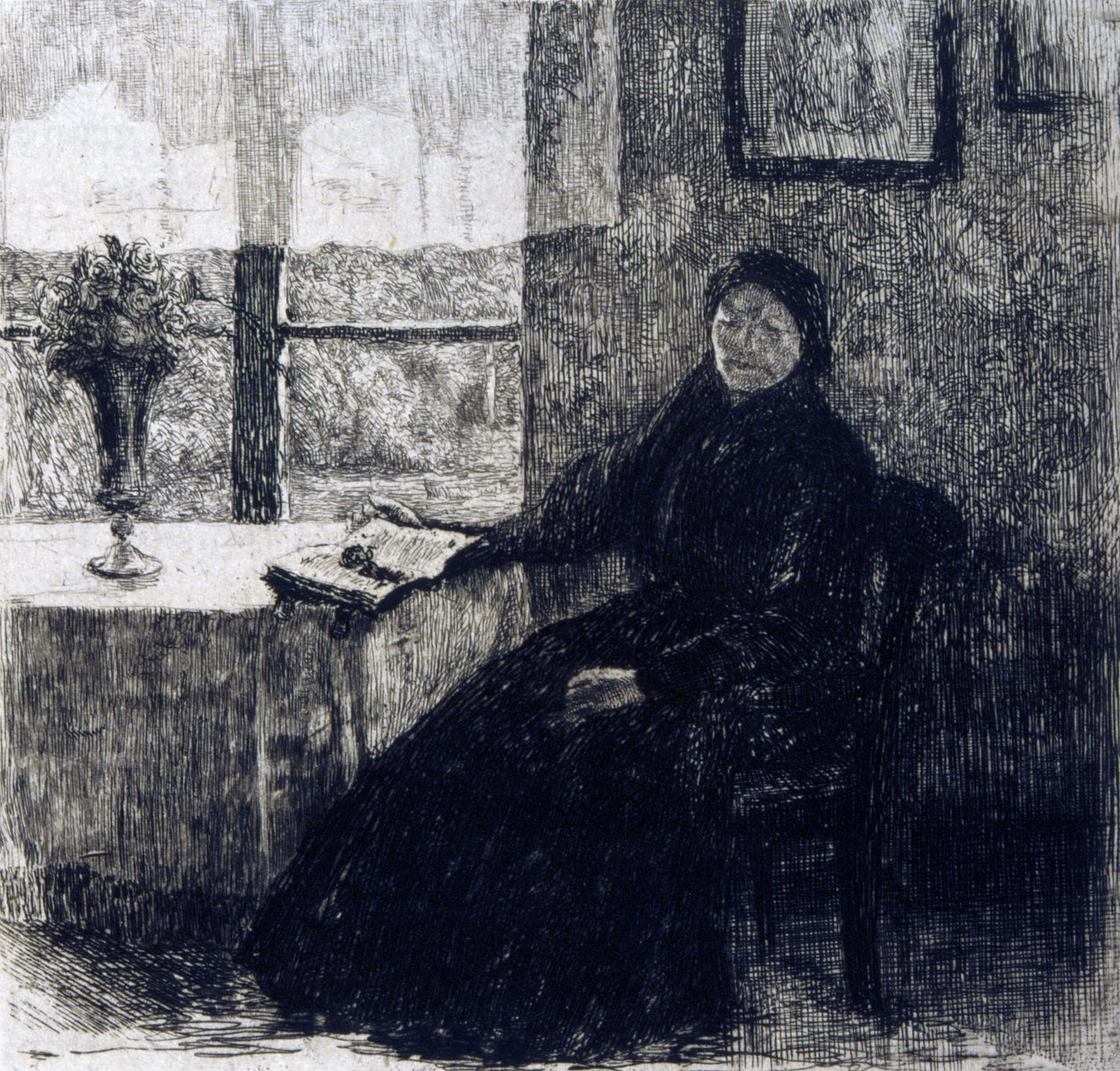 Babcia, 1909 autorstwa Alexandre Lunois