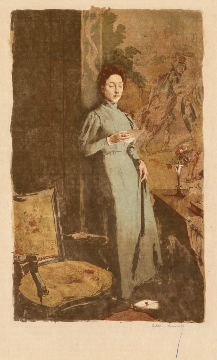 List List, 1894. autorstwa Alexandre Lunois