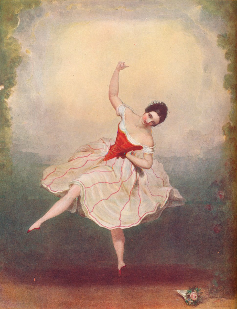 „Mdlle Rosati”, 1848 autorstwa Alexandre de Valentini