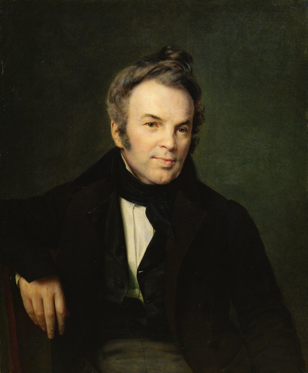 Portret Iwana Łaziechnikowa, 1834 autorstwa Alexei Vasilievich Tyranov