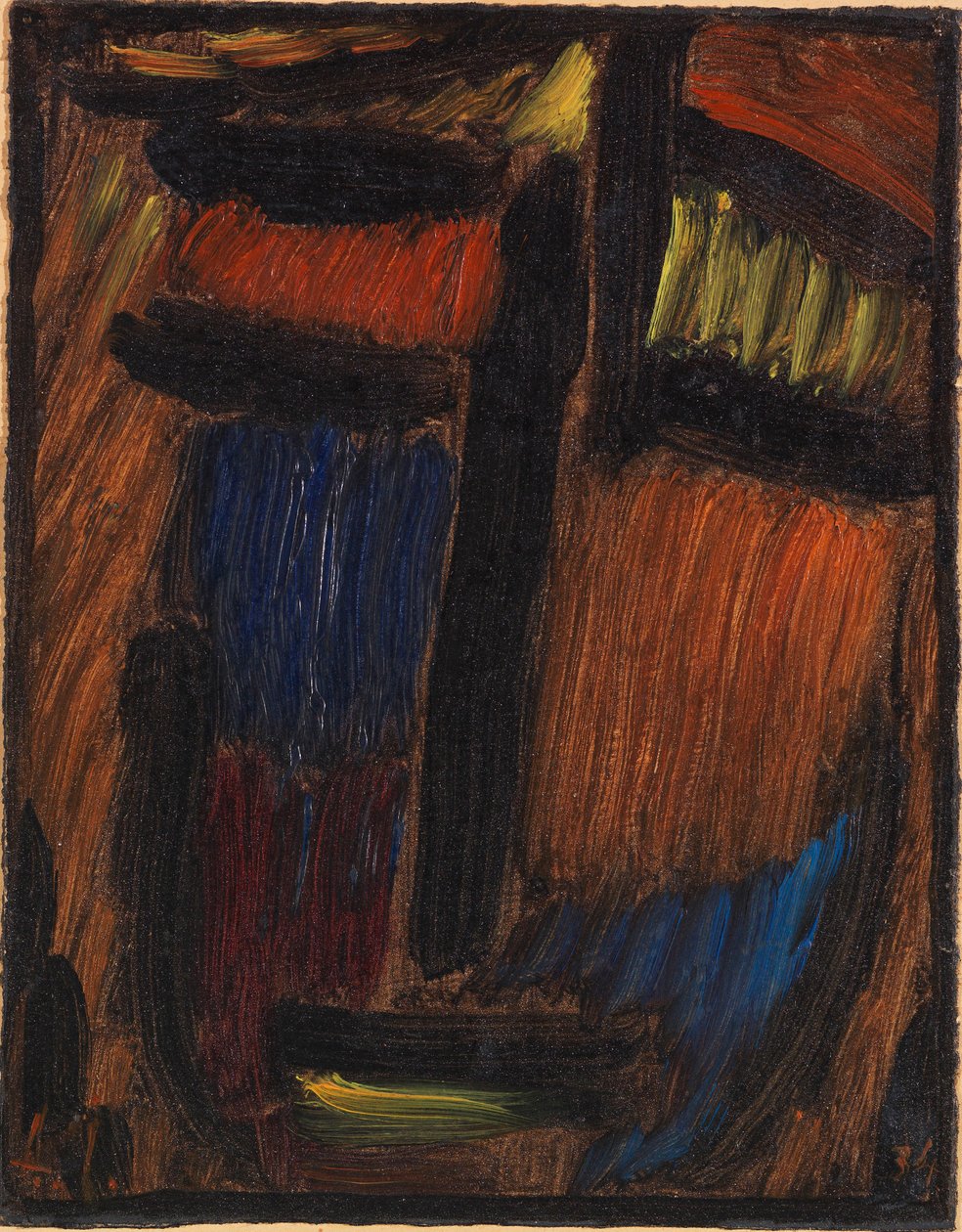 Medytacja, 1934. autorstwa Alexei Javlensky von