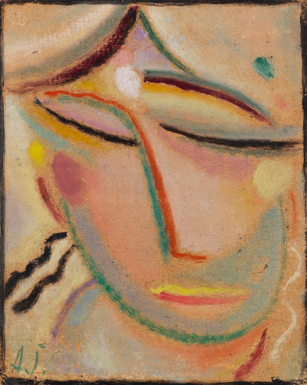 Mała głowa, ok. 1922. autorstwa Alexei Javlensky von