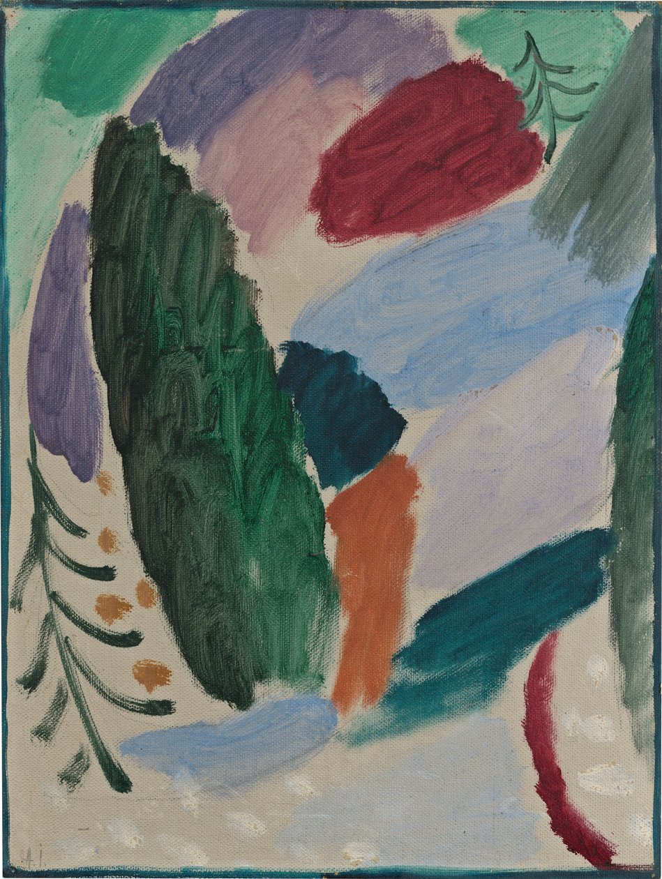 Mroźny dzień, 1915. autorstwa Alexej von Jawlensky