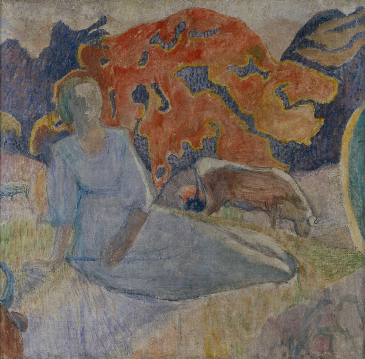 Pasterka, 1907 autorstwa Alexei Yeremeevich Karev