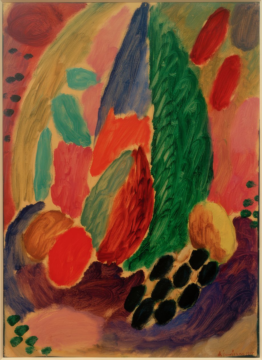Duża zmienność autorstwa Alexej von Jawlensky