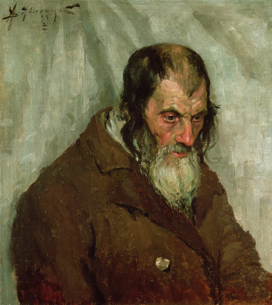 Stary Żyd, 1893 autorstwa Alexej von Jawlensky