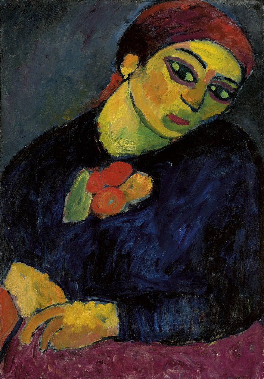 Helena, 1911 autorstwa Alexej von Jawlensky
