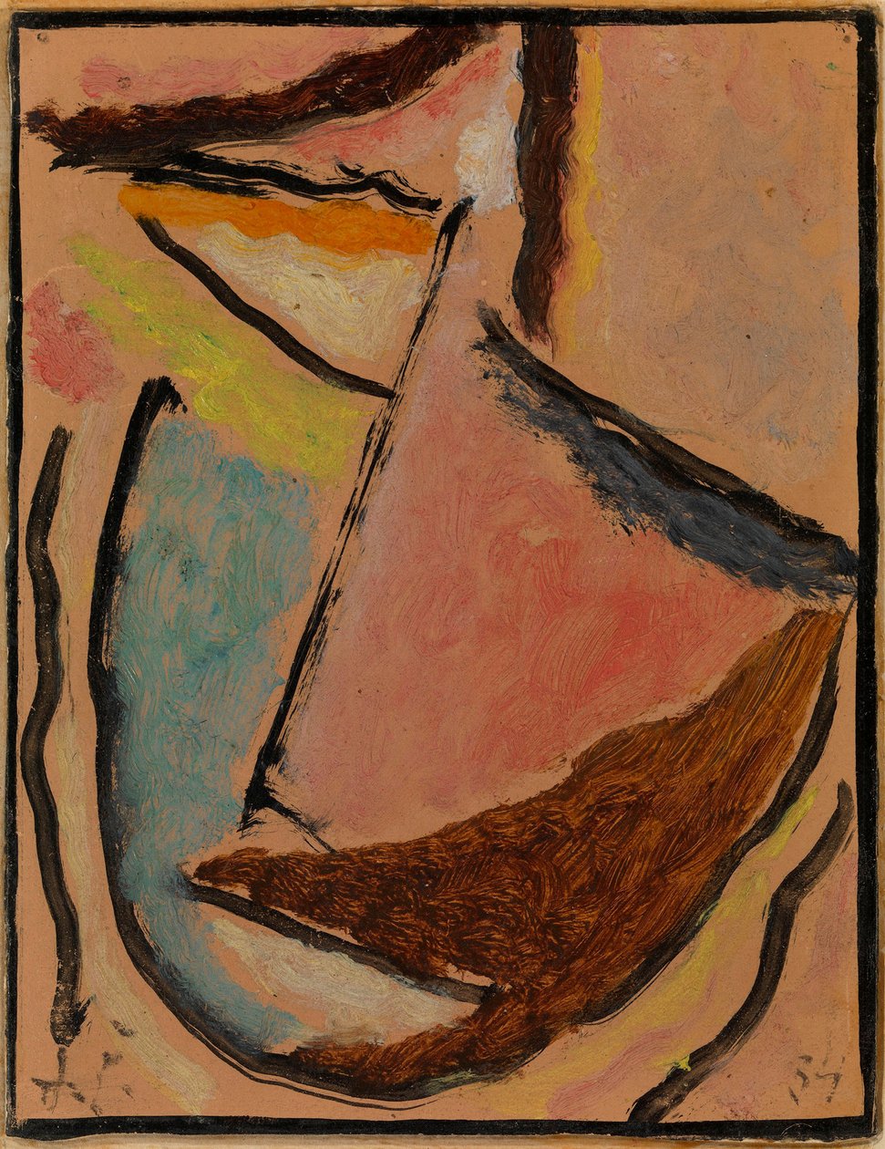 Medytacja Mała Abstrakcyjna Głowa, 1934 autorstwa Alexej von Jawlensky