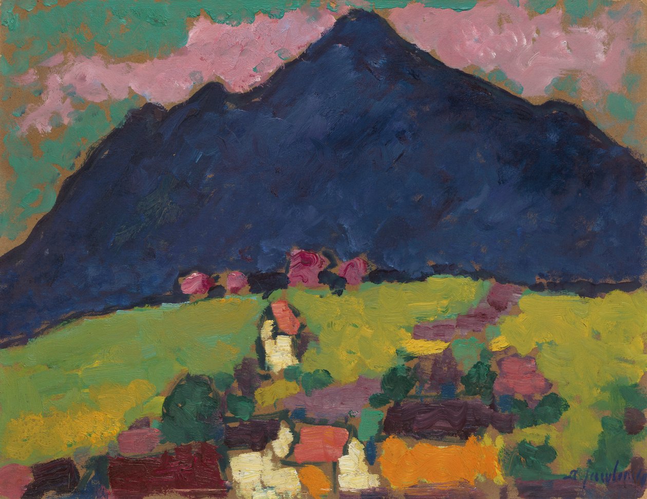 Murnau, 1910 autorstwa Alexej von Jawlensky