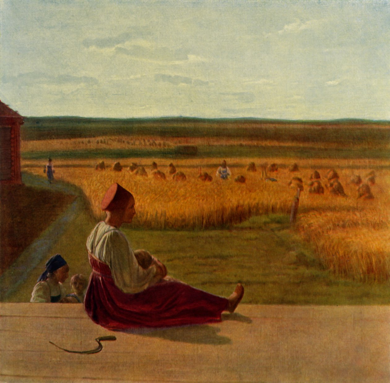 Żniwny. Lato, połowa lat 20. XIX wieku, 1965. autorstwa Alexey Venetsianov