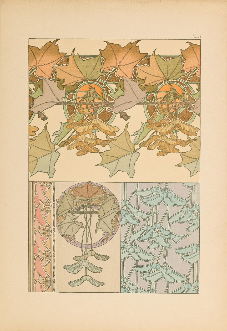 Dokumenty dekoracyjne, 1902. autorstwa Alfons Marie Mucha