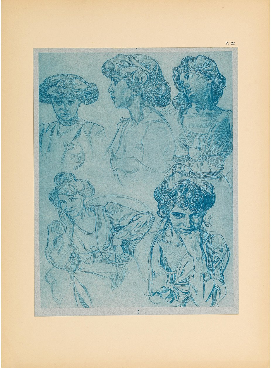 Dokumenty dekoracyjne, 1902. autorstwa Alfons Marie Mucha