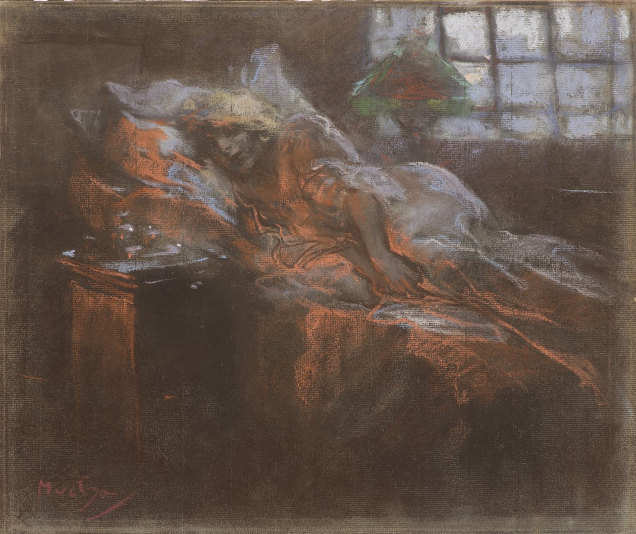 Śnić. autorstwa Alfons Marie Mucha