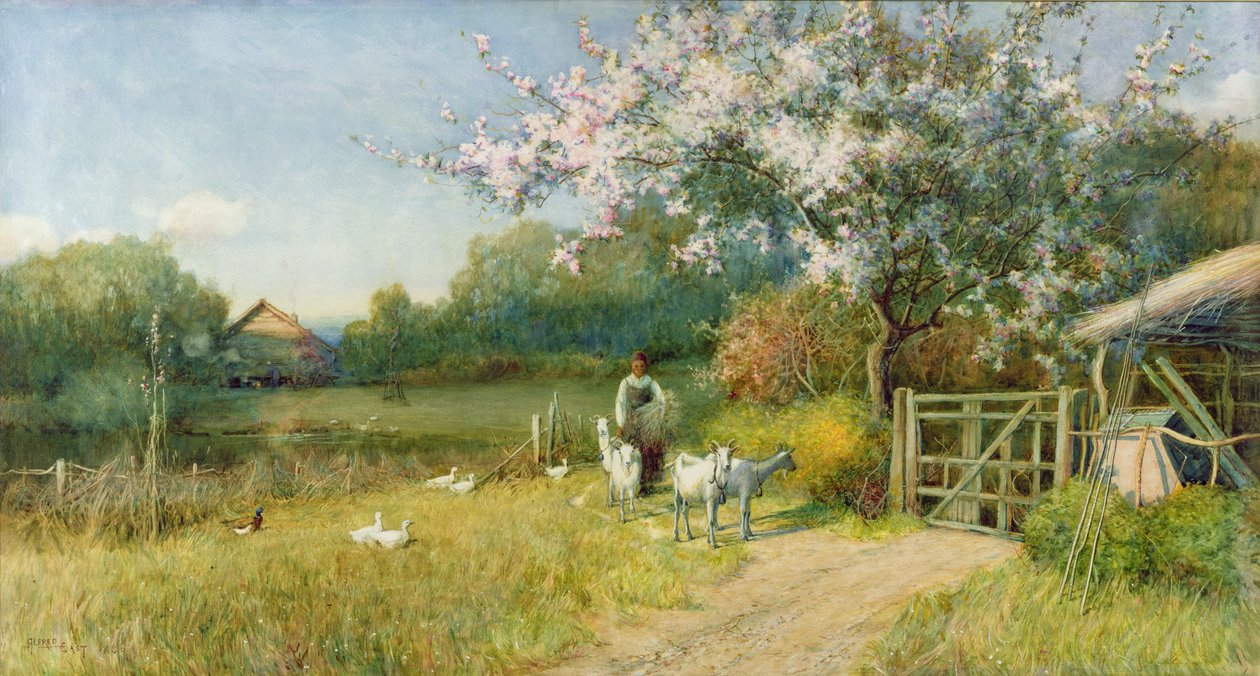 Wiosna autorstwa Alfred East