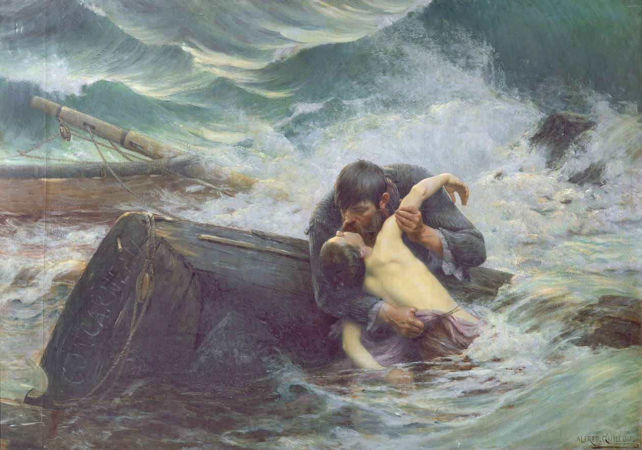 Adieu, 1892 autorstwa Alfred Guillou