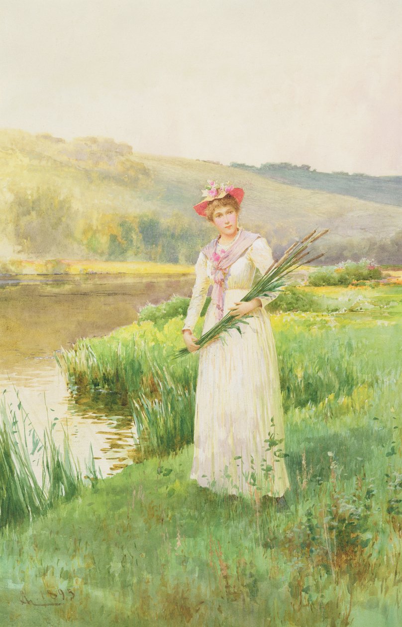 Nad rzeką, 1895 autorstwa Alfred, Jr. Glendening
