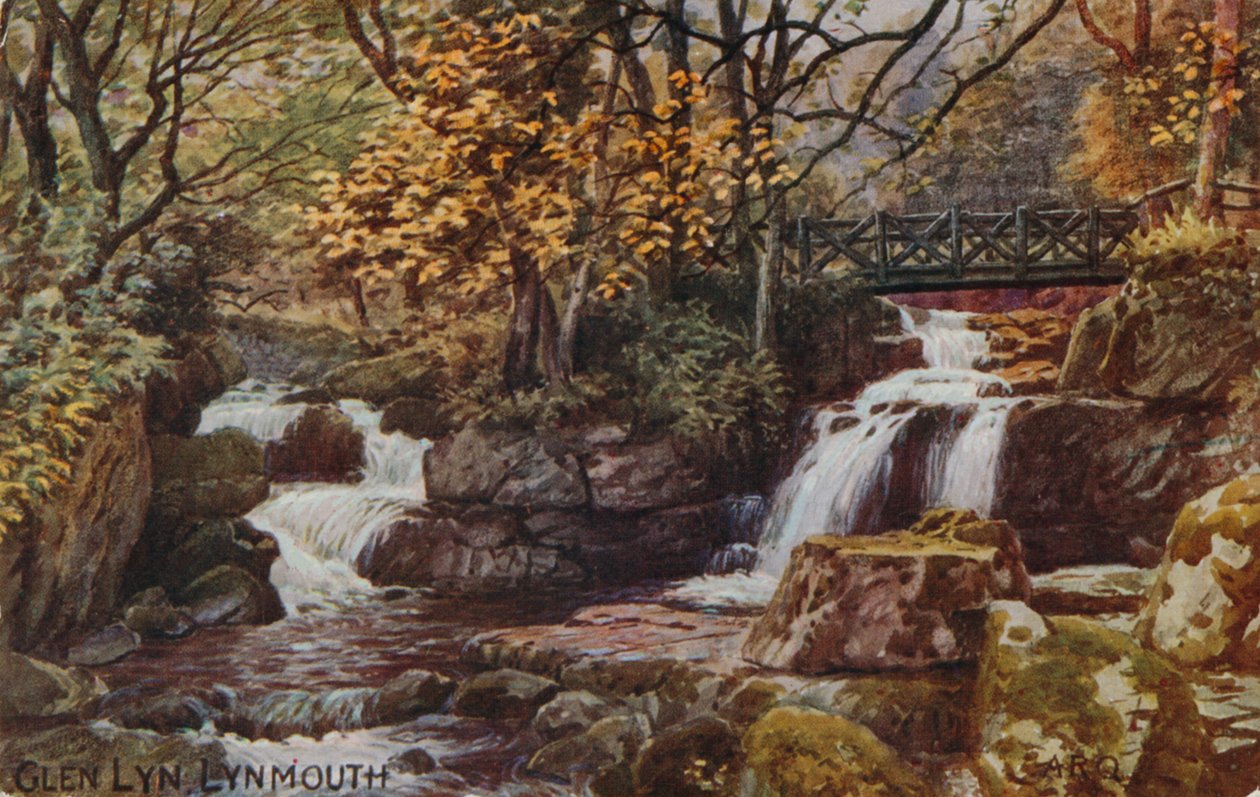 Glen Lyn, Lynmouth autorstwa Alfred Robert Quinton