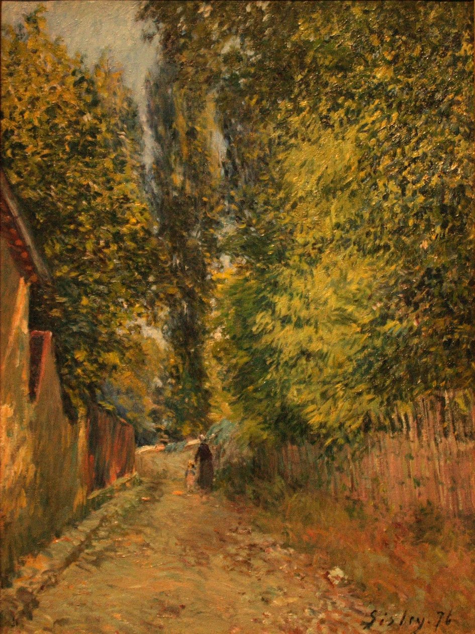 Okolice Louveciennes autorstwa Alfred Sisley
