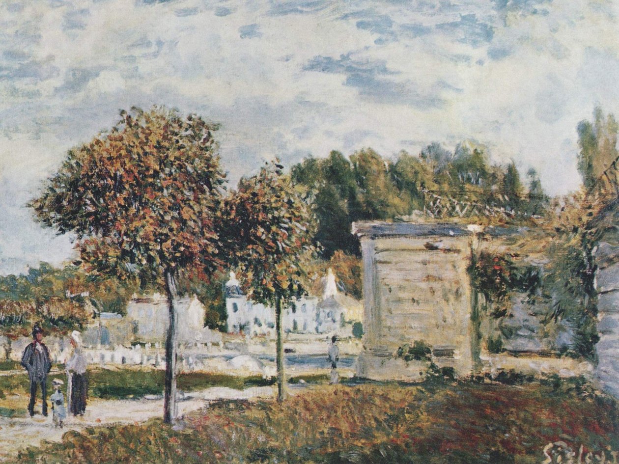 Powódź Marly autorstwa Alfred Sisley