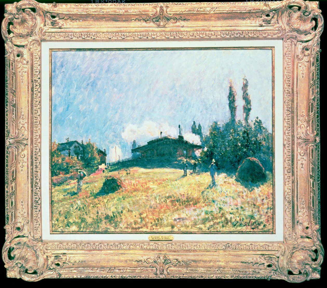 Stacja w Sevres autorstwa Alfred Sisley