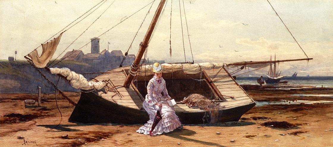 Chwila zadumy autorstwa Alfred Thompson Bricher