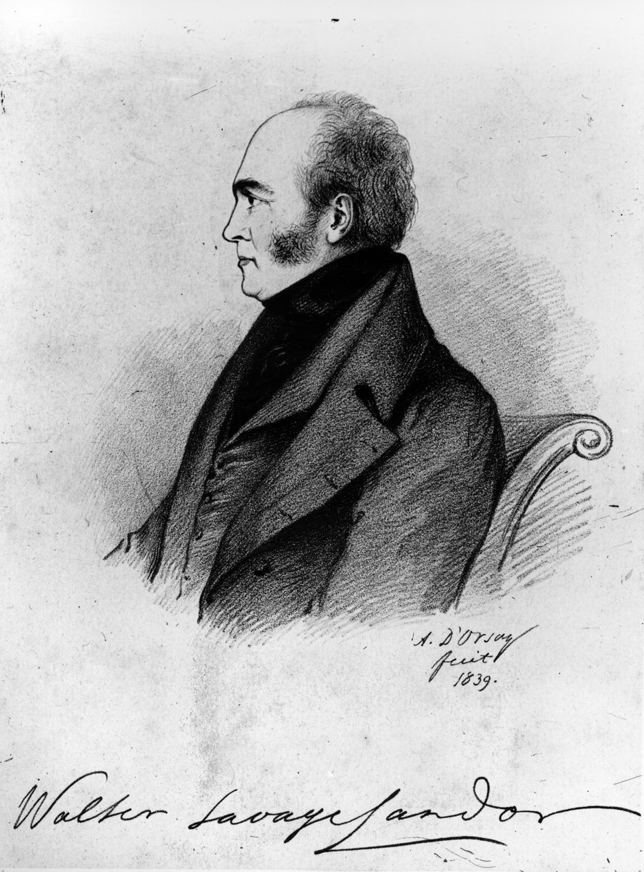 Walter Savage Landor (1775-1864) autorstwa Alfred d