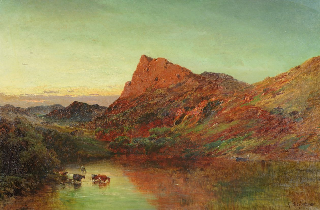 Dolwyddelan autorstwa Alfred de Breanski
