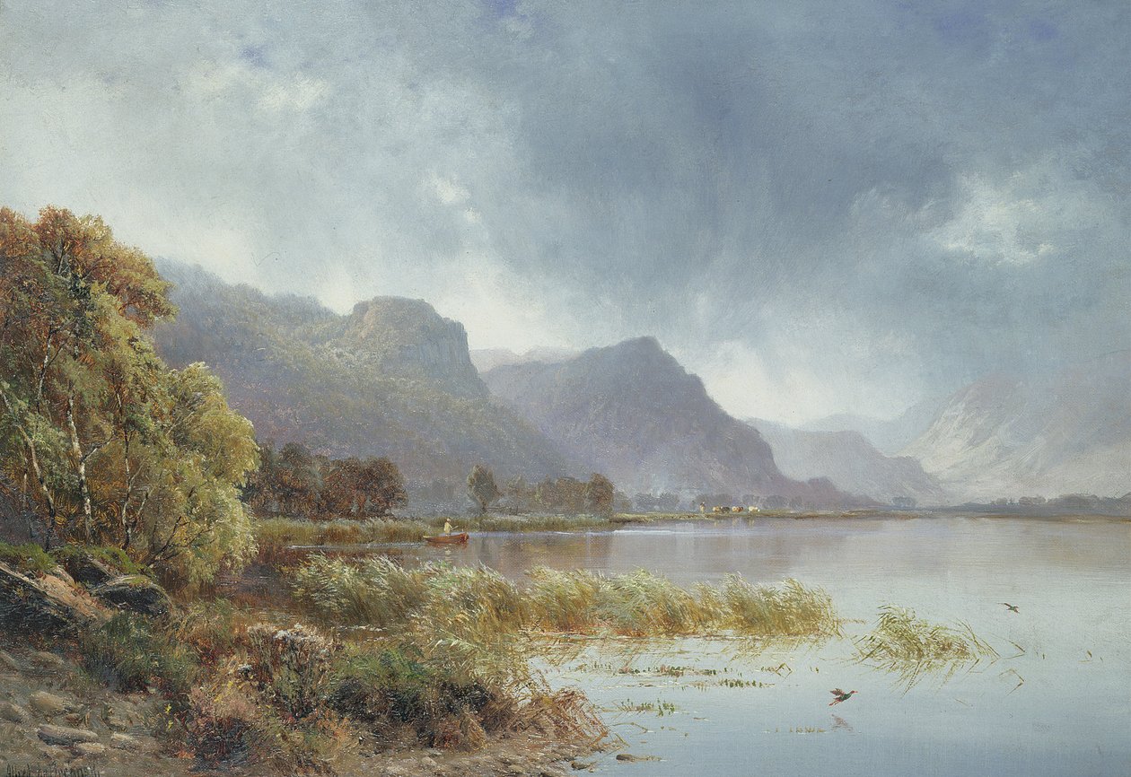 Lodore, Derwentwater autorstwa Alfred de Breanski