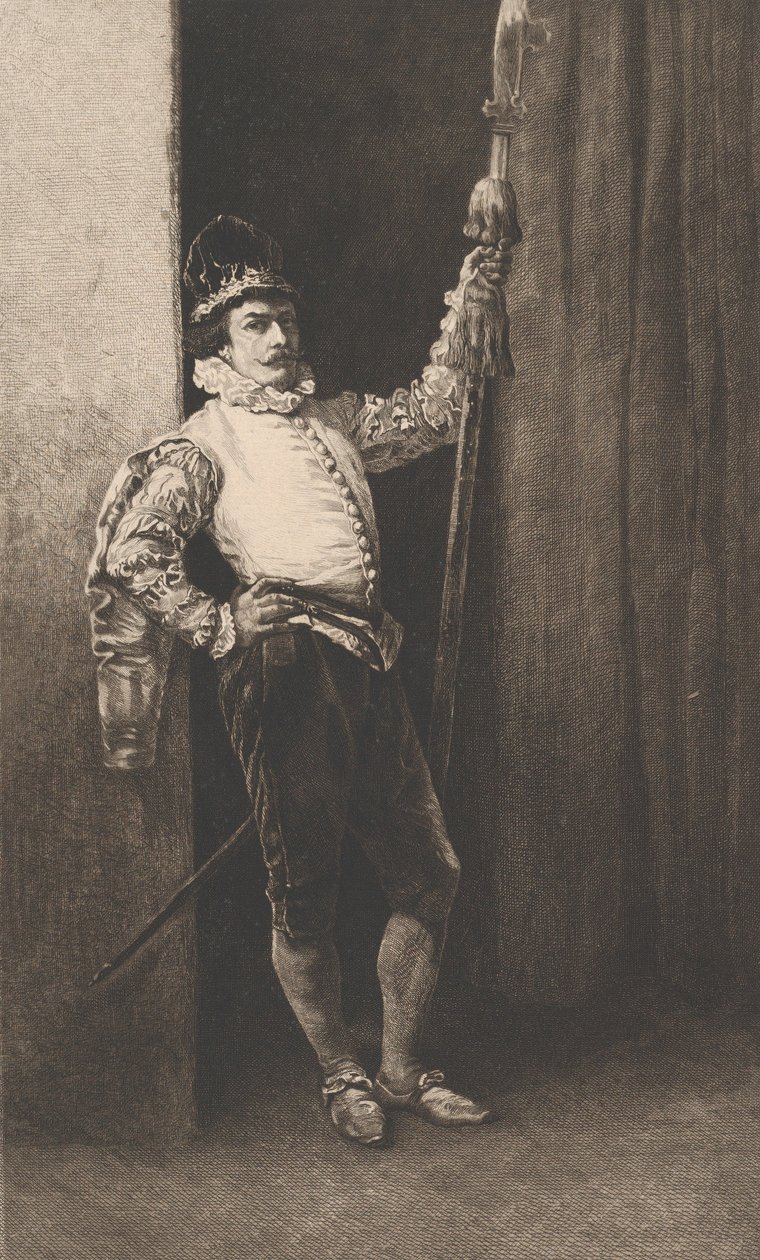 Halbardiera, 1895. autorstwa Alfred Boilot
