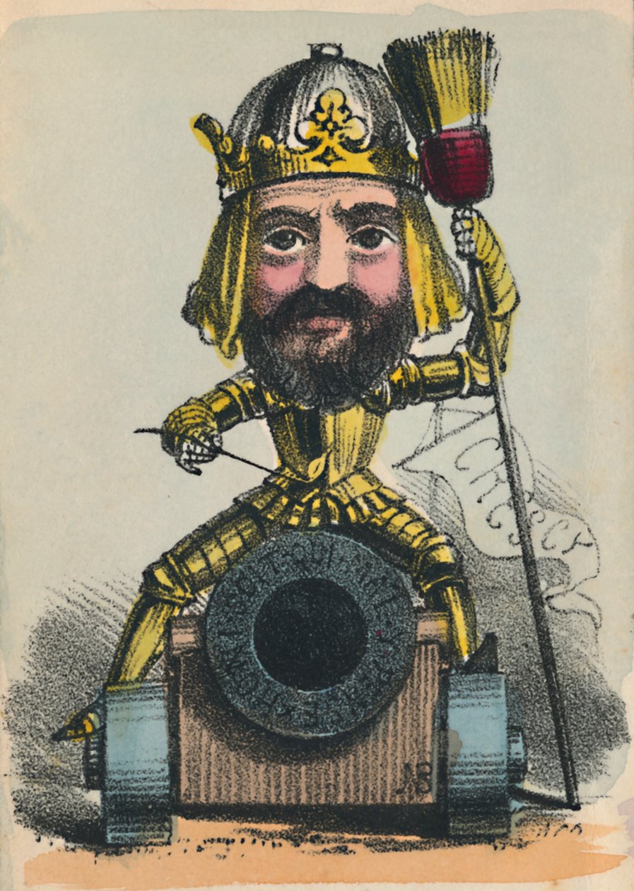 Edwarda III, 1856 autorstwa Alfred Crowquill