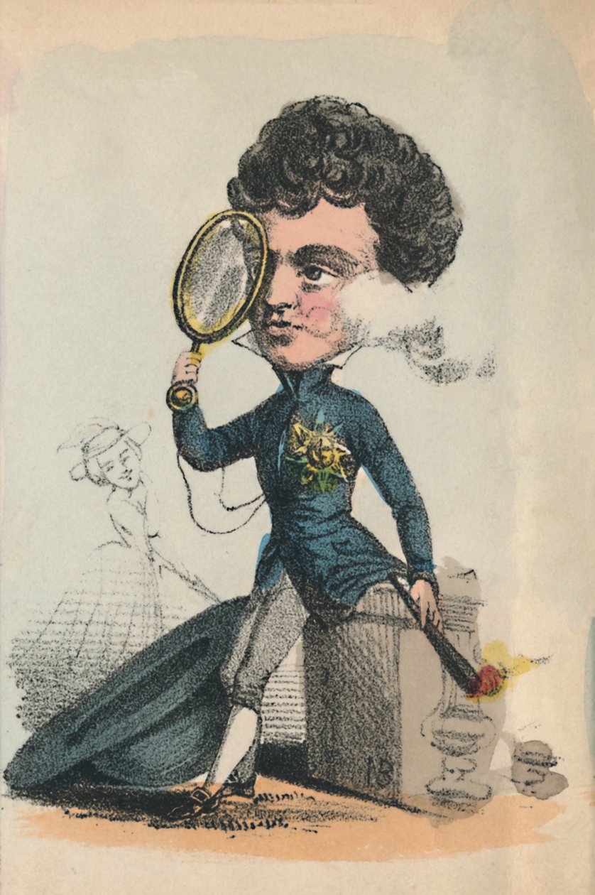 Jerzy IV, 1856 r. autorstwa Alfred Crowquill