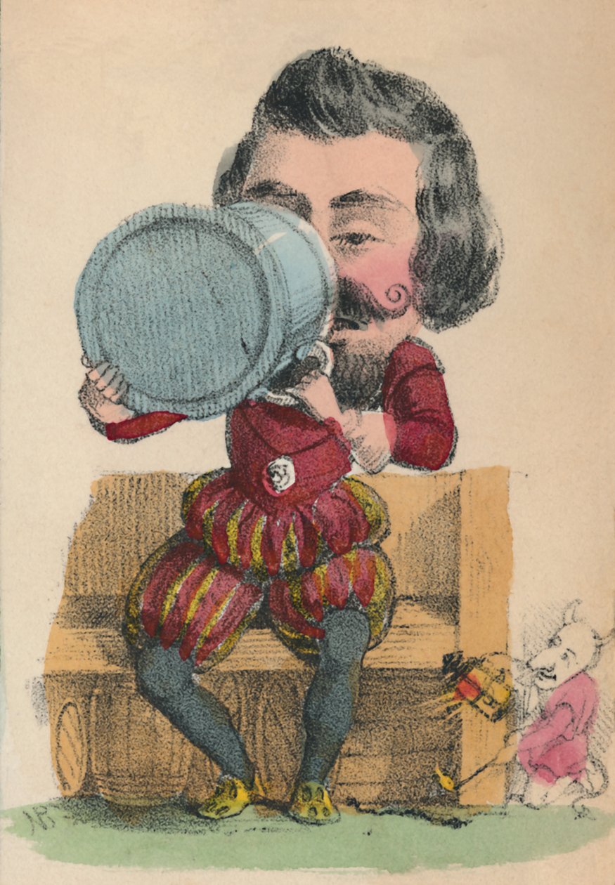Jakub I, 1856 autorstwa Alfred Crowquill