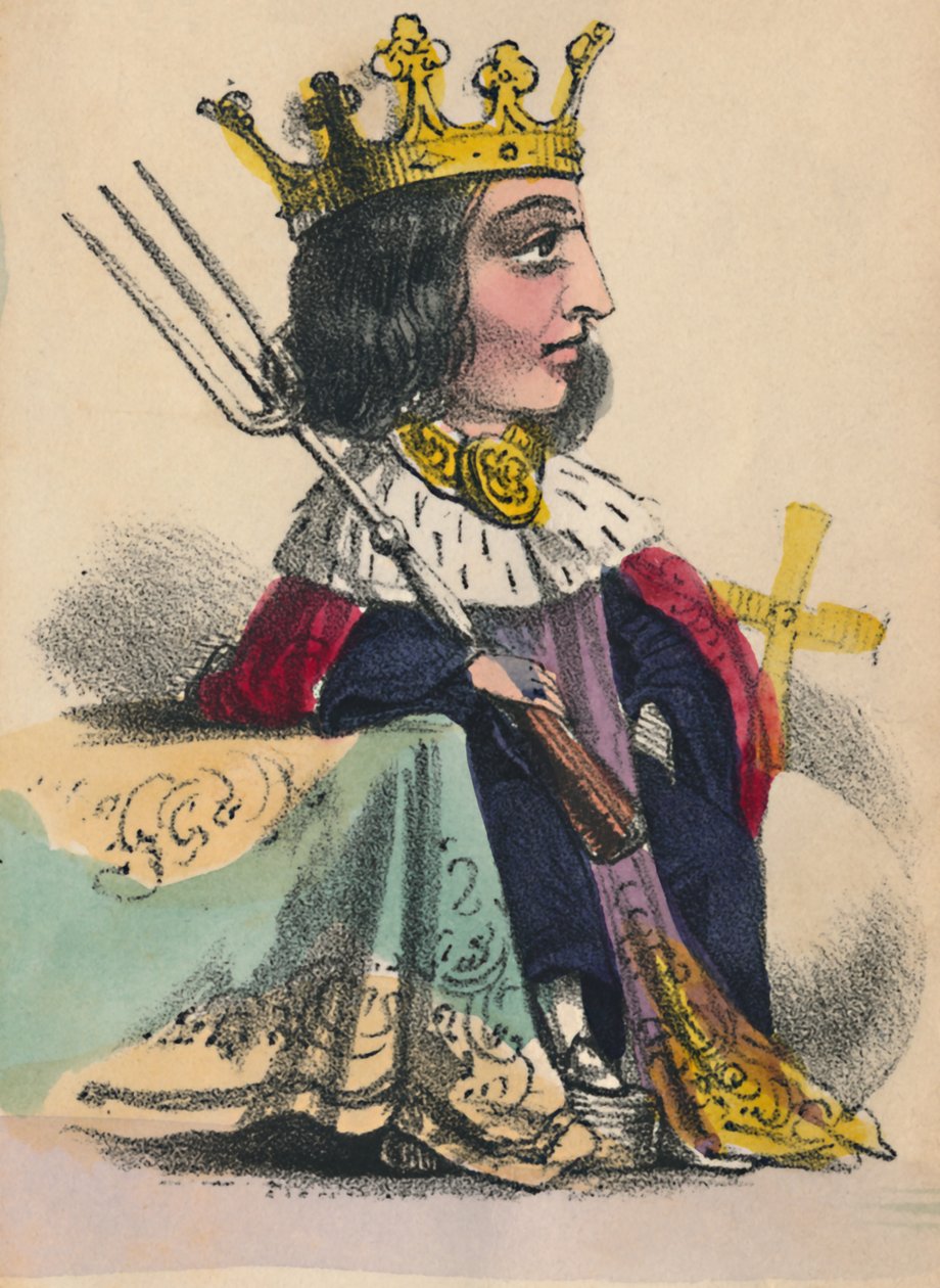 Ryszard II, 1856 autorstwa Alfred Crowquill