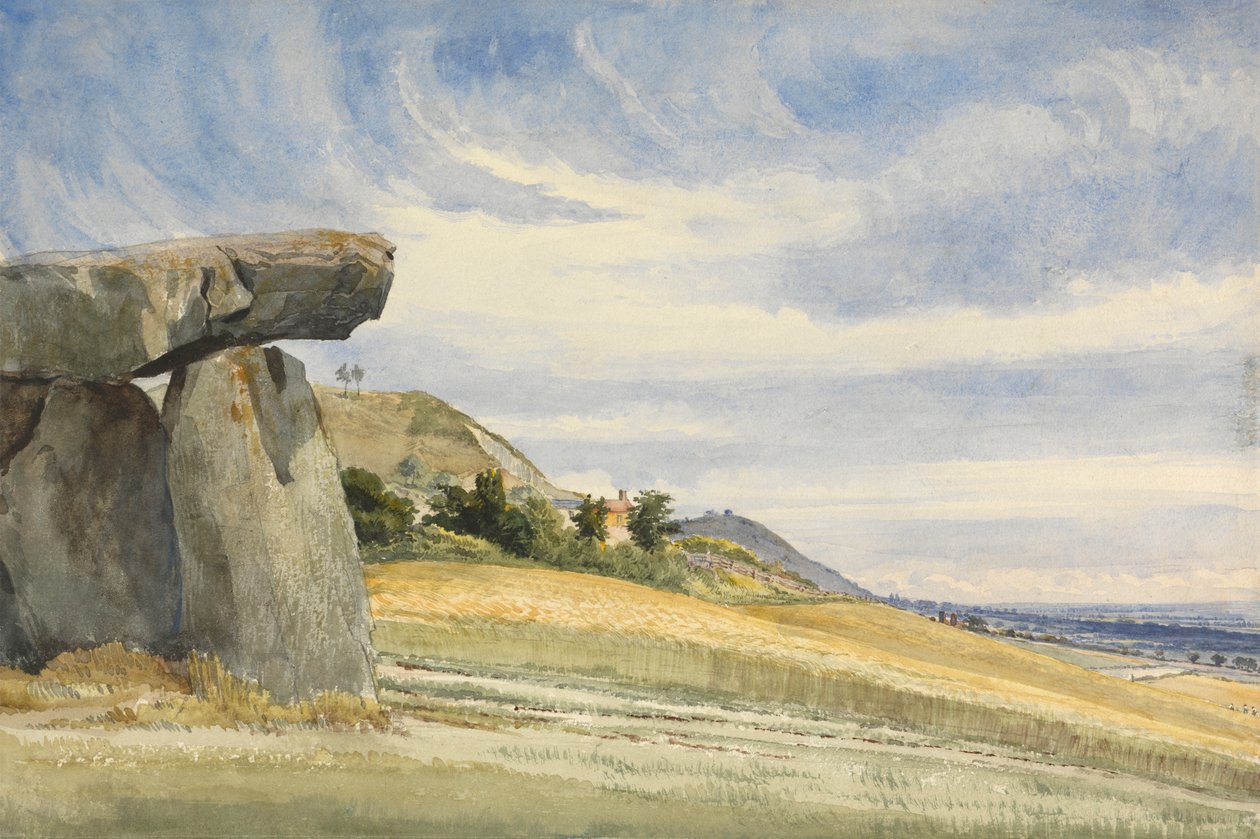 Zestawy Coty House, niedaleko Maidstone, Kent autorstwa Alfred Gomersal Vickers