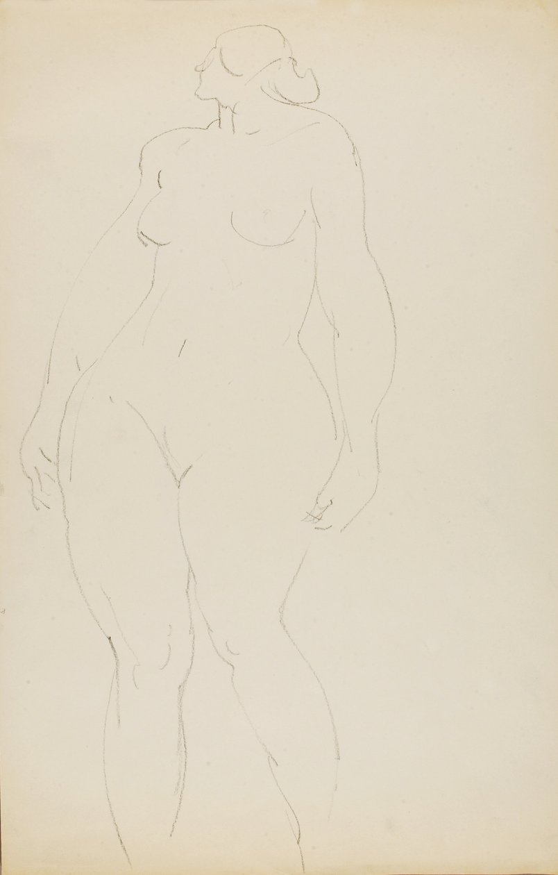 Stojący nago autorstwa Alfred H. Maurer