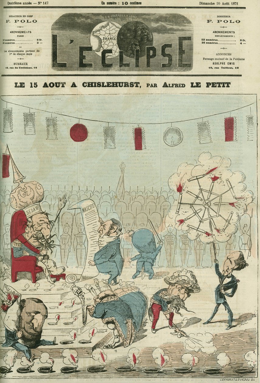 Napoleona III autorstwa Alfred Le Petit
