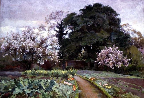 Ogródek kuchenny, Frome, Somerset autorstwa Alfred Parsons