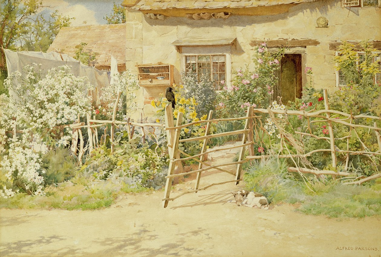Gorące popołudnie autorstwa Alfred Parsons